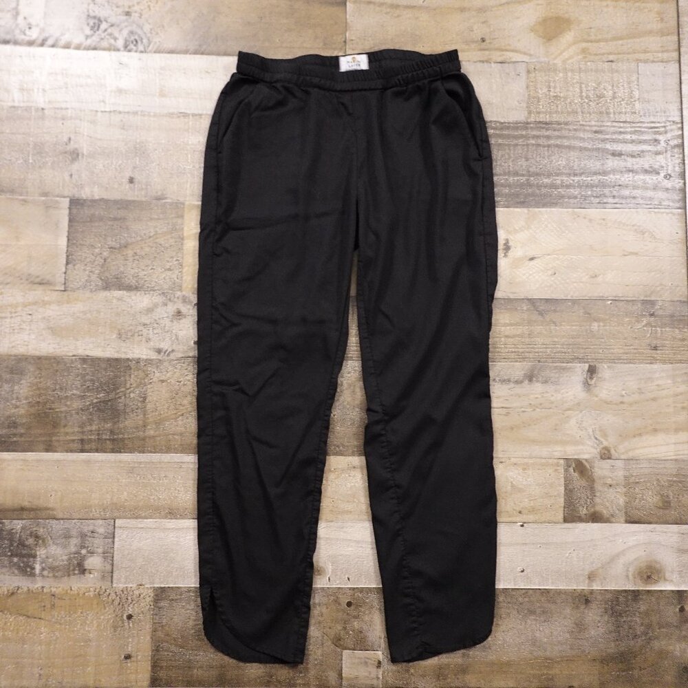 Marine Layer Allison Pant Women’s Small Black 26” Inseam Lightweight Relaxed Fit